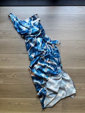 Nicole Miller Blue Dress